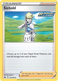 Siebold (153/198) [SWSH06 Chilling Reign]