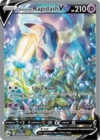 Galarian Rapidash V (Alternate Full Art) (168/198) [SWSH06 Chilling Reign]