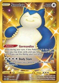 Snorlax (Secret) (224/198) [SWSH06 Chilling Reign]