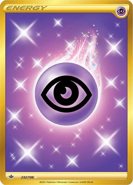 Psychic Energy (Secret) (232/198) [SWSH06 Chilling Reign]