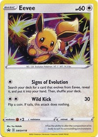 Eevee - SWSH118 (SWSH118) [SWSH Sword and Shield Promo Cards]
