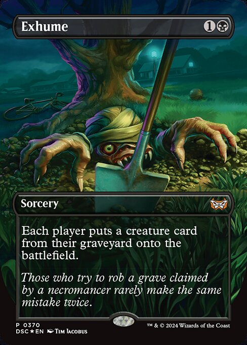 Exhume (370) [Duskmourn: House of Horror Commander]