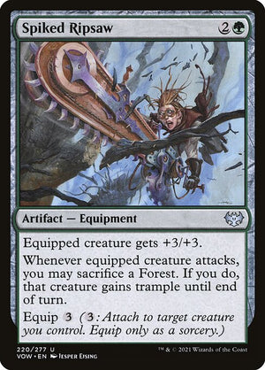 Spiked Ripsaw (220) [Innistrad: Crimson Vow]