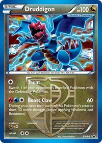 Druddigon (Team Plasma) - BW80 (Cosmos Holo) (BW80) [Black and White Promos]