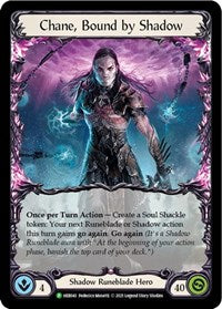Chane, Bound by Shadow (Rainbow) - HER041 (HER041) [Flesh and Blood Promo Cards (Unlimited)]