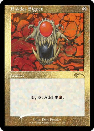 Rakdos Signet (Foil Etched) (289) [Secret Lair Drop]