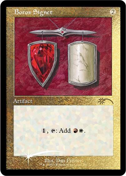 Boros Signet (Foil Etched) (291) [Secret Lair Drop]