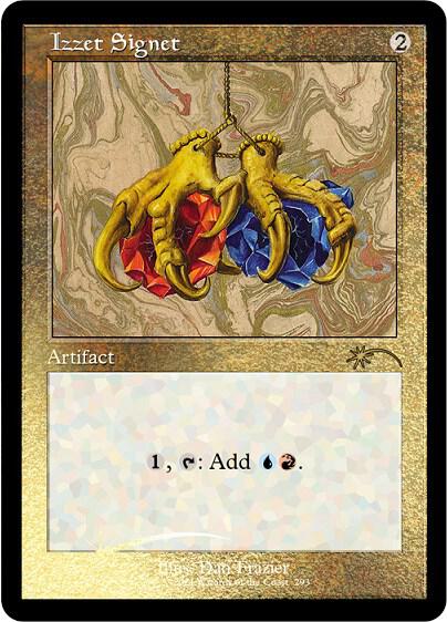 Izzet Signet (Foil Etched) (293) [Secret Lair Drop]