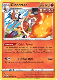 Cinderace - 028/198 (028/198) [Deck Exclusives]