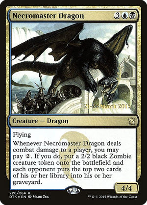 Necromaster Dragon (226s) [Dragons of Tarkir Promos]