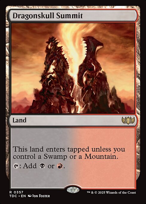 Dragonskull Summit (357) [Tarkir: Dragonstorm Commander]