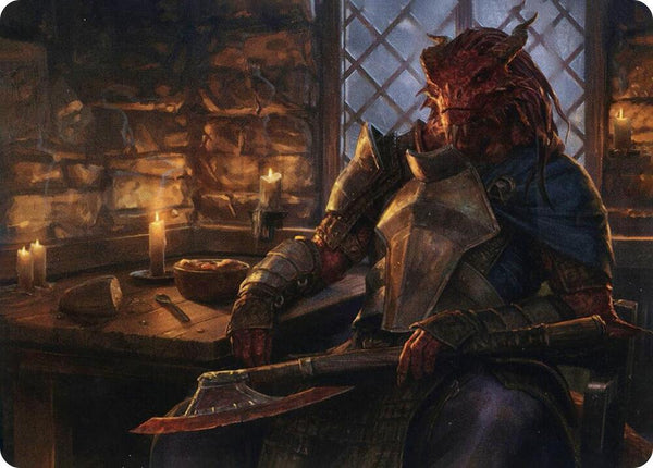 Jaded Sell-Sword Art Card (47) [Adventures in the Forgotten Realms Art Series]