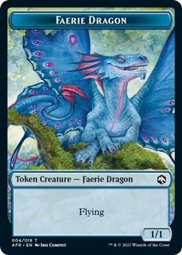 Faerie Dragon Token (4) [Adventures in the Forgotten Realms]