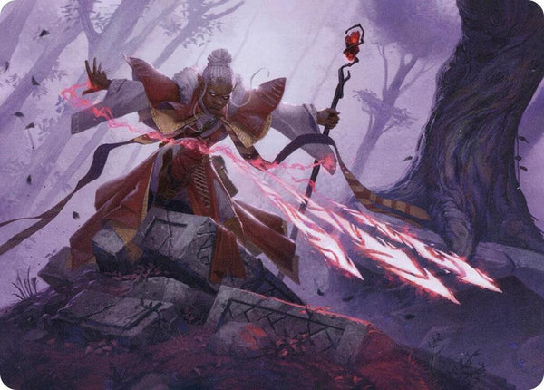 Magic Missile Art Card (48) [Adventures in the Forgotten Realms Art Series]