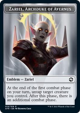 Emblem - Zariel, Archduke of Avernus (19) [Adventures in the Forgotten Realms]