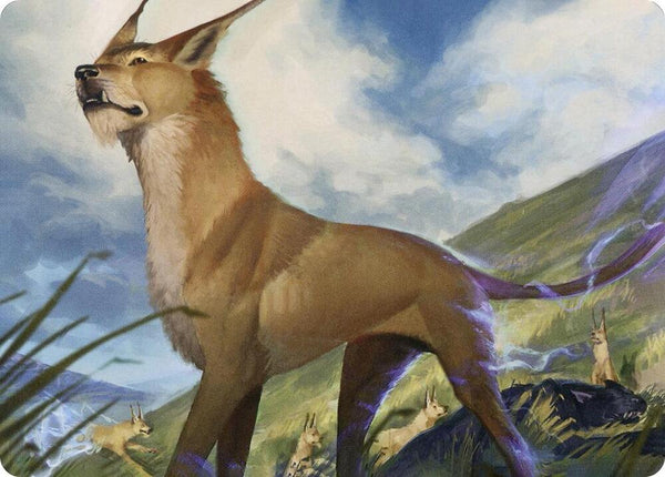 Blink Dog Art Card (20) [Adventures in the Forgotten Realms Art Series]