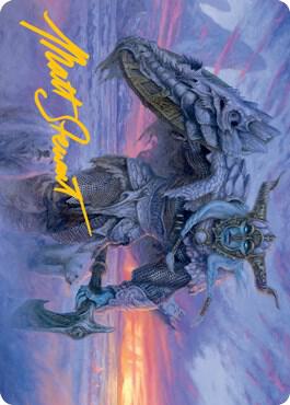 Frost Giant Art Card (Gold-Stamped Signature) (5) [Adventures in the Forgotten Realms Art Series]