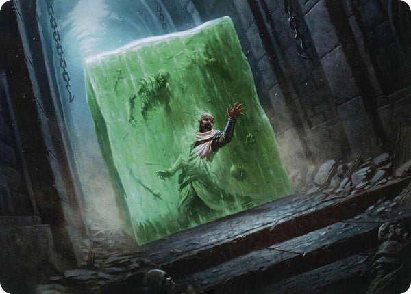 Gelatinous Cube Art Card (7) [Adventures in the Forgotten Realms Art Series]