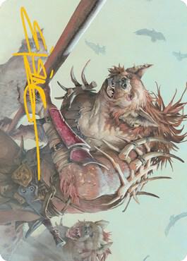 Gnoll Art Card (Gold-Stamped Signature) (11) [Adventures in the Forgotten Realms Art Series]