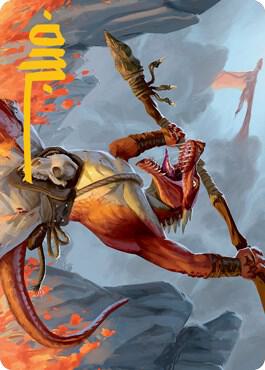 Kobold Art Card (Gold-Stamped Signature) (22) [Adventures in the Forgotten Realms Art Series]