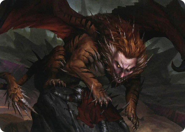 Manticore Art Card (6) [Adventures in the Forgotten Realms Art Series]