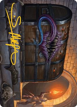 Mimic Art Card (Gold-Stamped Signature) (27) [Adventures in the Forgotten Realms Art Series]