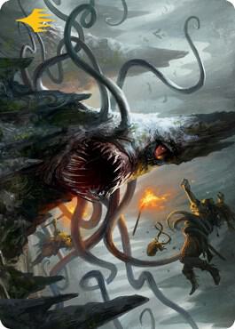 Roper Art Card (Gold-Stamped) (25) [Adventures in the Forgotten Realms Art Series]