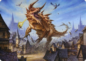 Tarrasque Art Card (19) [Adventures in the Forgotten Realms Art Series]