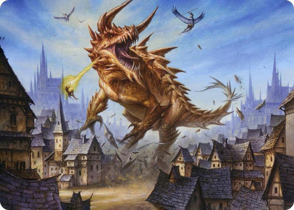 Tarrasque Art Card (19) [Adventures in the Forgotten Realms Art Series]