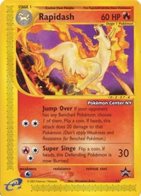 Rapidash [Pokemon Center NY] (51/53) [WoTC Promo]
