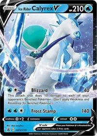 Ice Rider Calyrex V - SWSH130 (SWSH130) [SWSH Sword and Shield Promo Cards]