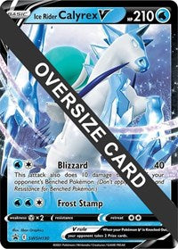 Ice Rider Calyrex V - SWSH130 (SWSH130) [Jumbo Cards]