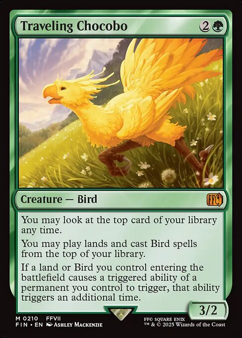 Traveling Chocobo (210) [Final Fantasy]