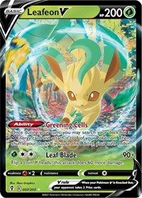 Leafeon V (007/203) [SWSH07 Evolving Skies]