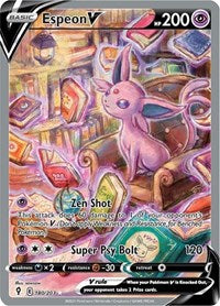 Espeon V (Alternate Full Art) (180/203) [SWSH07 Evolving Skies]