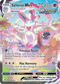 Sylveon VMAX (Alternate Art Secret) (212/203) [SWSH07 Evolving Skies]