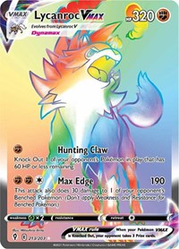 Lycanroc VMAX (Secret) (213/203) [SWSH07 Evolving Skies]