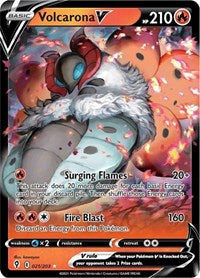 Volcarona V (021/203) [SWSH07 Evolving Skies]