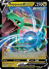Rayquaza V (110/203) [SWSH07 Evolving Skies]