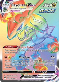 Rayquaza VMAX (Secret) (217/203) [SWSH07 Evolving Skies]