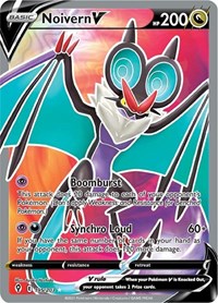 Noivern V (Full Art) (195/203) [SWSH07 Evolving Skies]