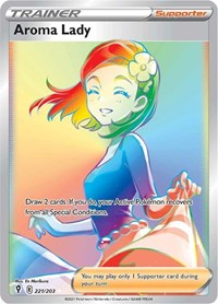 Aroma Lady (Secret) (221/203) [SWSH07 Evolving Skies]