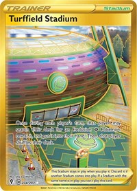 Turffield Stadium (Secret) (234/203) [SWSH07 Evolving Skies]