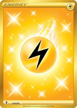 Lightning Energy (Secret) (235/203) [SWSH07 Evolving Skies]