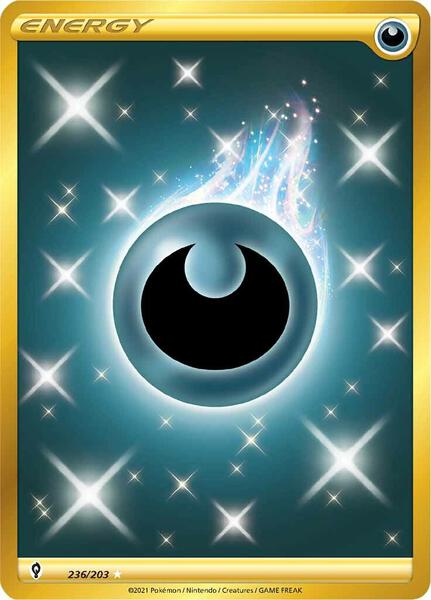 Darkness Energy (Secret) (236/203) [SWSH07 Evolving Skies]