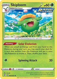 Skiploom (003/203) [SWSH07 Evolving Skies]