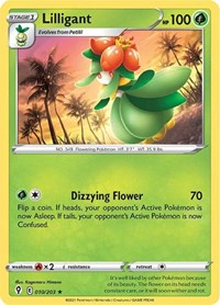 Lilligant (010/203) [SWSH07 Evolving Skies]