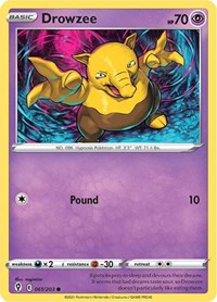 Drowzee (061/203) [SWSH07 Evolving Skies]