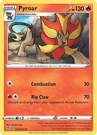 Pyroar (023/203) [SWSH07 Evolving Skies]