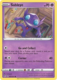 Sableye (067/203) [SWSH07 Evolving Skies]